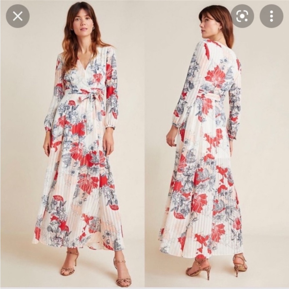 Hutch Giselle Anthropologie Wrap Dress